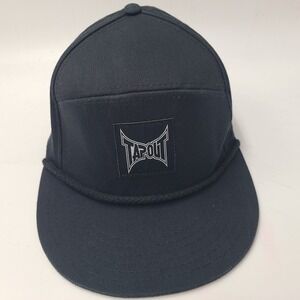 Tapout Hat Snapback Black My Fight Matters MMA Logo Mixed Martial Arts Men